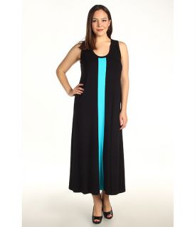 Karen Kane Plus Plus Size Contrast Panel Maxi Dress $118.00