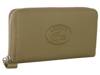 lacoste new classic large zip wallet $ 85 00 lacoste