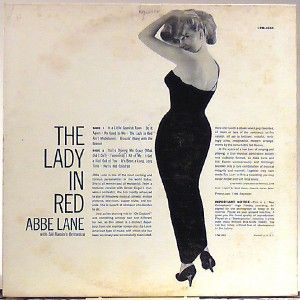 Abbe Lane w Sid Ramins Orchestra The Lady in Red 1958 RCA LPM 1688 