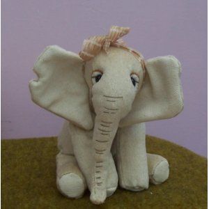 This is my Abigail Elephant pattern. She is my own original design 