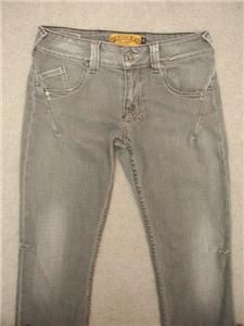   Proper $198 Gray Skinny Jeans by ABS 8 Allen B Schwartz 6 8