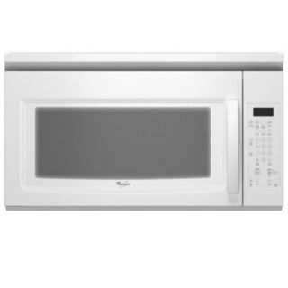 whirlpool 1 6 cu ft over the range microwave white model wmh1162xvq 