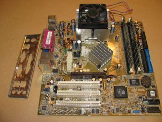 ASUS A7N8X VM Micro ATX Motherboard with Athlon XP 2700 2 167GHz and 