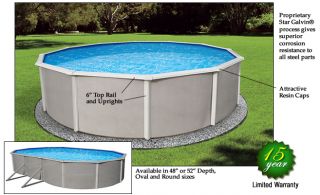 15 x 30 oval above ground swimming pool liner 48 deep