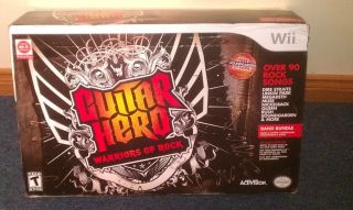 Guitar Hero Warriors of Rock Band Bundle for Wii