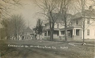 1914 Real Photo Postcard   Strawberry Point, Iowa