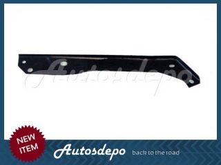  FORD SUPER DUTY F250 F350 FRONT BUMPER CHR LO VALANCE BRACKET PLATE 8P