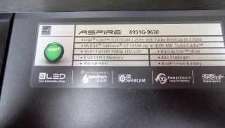 Acer Aspire Ethos High End 8951G 9630 18 4 LCD i7 NVIDIA Gaming 