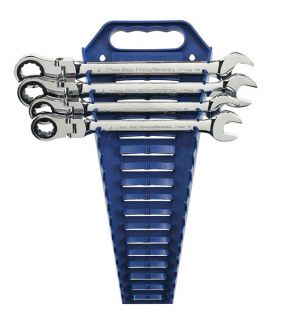GearWrench 9903 4 Piece Metric Flex Ratchet Wrench Set 21 22 24 25mm 