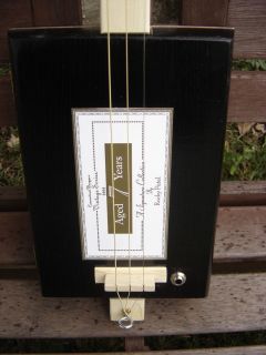   Box Guitar Acoustic Electric Guitar 3 String Slide Delta Blues