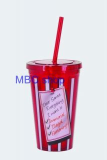   Theme Double Wall Insulated Clear Acrylic Tumblers Twist Cover
