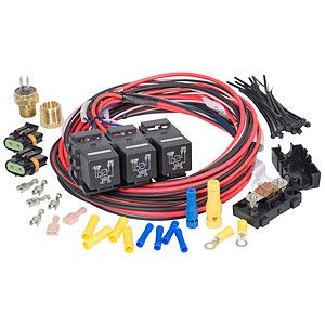   Performance Products 30116 Dual Activation Dual Electric Fan Relay Kit