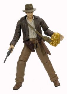 Indiana Jones 3 3/4 action figure Indiana Jones with golden idol, as 