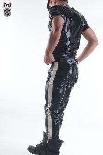Squeeze Dog Latex Gummi Rubber Casual Active Sporty Pants 