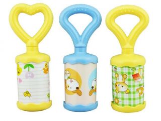 RK New Baby Pram Crib Toy Activity Cute Heart Rattles 2 Colors