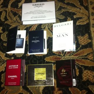 Cologne Samples Amouage Lyric chanel Anteaus Creed Royal Oud