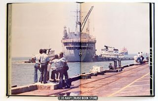 USS Yellowstone Ad 41 Mediterranean Cruise Book 1987