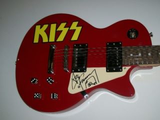 Ace Frehley Kiss Signed Glen Burton Electric Custom Guitar Autograph 