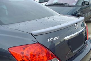 05 08 Acura RL Original Style Rear Lip Spoiler Fiberglass Drill