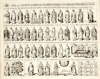 Antique Print Calendar Jesuit Saints ACTA Sanctorum 1680