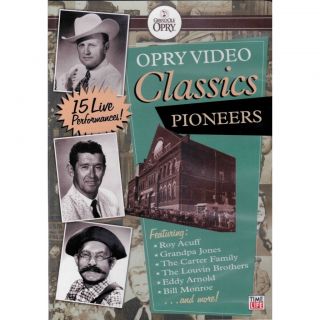   Ole Opry Video Classics Pioneers DVD 15 Live Performances Acuff Monroe