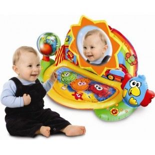 playwow musical activity mirror mat 2 in 1 activity mirror grows with