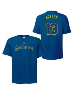 dustin ackley seattle mariners player shirt by majestic sku ackley 