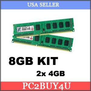 8gb 2x4gb ddr3 memory ram 1066mhz general information manufacturer pqi