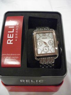 NEW Relic by Fossil Addison Stainless Steel Rose Gold Tone 