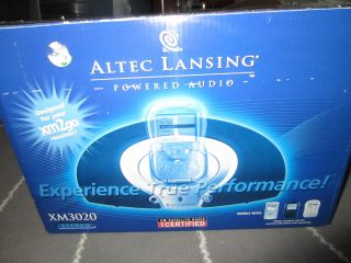 Altec Lansing XM3020 XM Satellite Radio Portable Speaker Dock BRAND 
