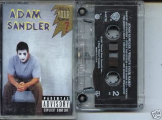Adam Sandler Whats Your Name USA Cassette Tape Whats