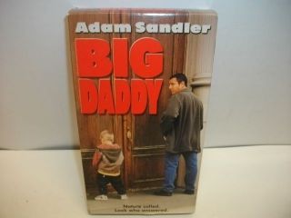 Big Daddy VHS Adam Sandler Funny Kids Comedy Movie