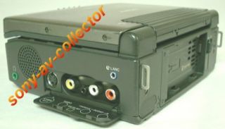   8mm HiFi Stereo/RCTC/TBC/DNR/5 Head/4 Color LCD Video Walkman VCR