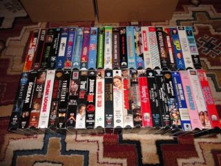 Action Comedy Drama Lot 51 44 VHS Movies Listed