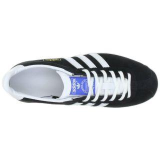 Adidas Originals Mens Gazelle OG Size 6 11 Black White Suede Trainers 