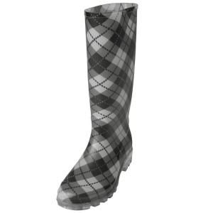 new without box black size 10 a fashionable plaid pattern