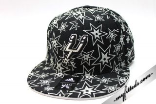 Adidas San Antonio Spurs NBA Fitted Cap New