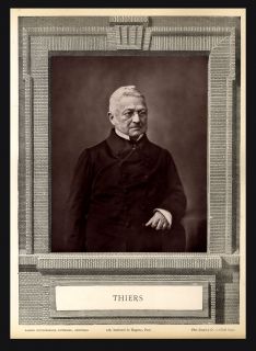   Felix Tournachon President Adolphe Thiers Avocat Marseille 1871