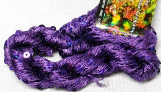 Great Adirondack Yarn Solid Sequins In 7 Colors