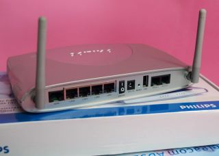 router adsl voip philips snv 6520 modem intel 4965 dw1370 bcm94318 