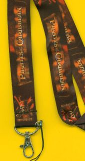 ADULT PIRATES of the CARIBBEAN 20 inch / 52 cm LANYARD for Disney Pin 