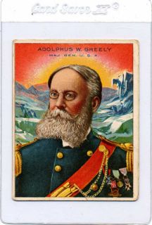 Adolphus Greely Hassan Cigarette Card Great Explorers A