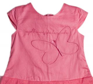 AGATHA RUIZ DE LA PRADA Butterfly girls dress tulle baby (pink/rose 