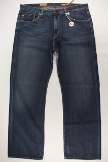 Mens AG Adriano Goldschmied Hero Relaxed Fit Jeans Blue Denim 38 