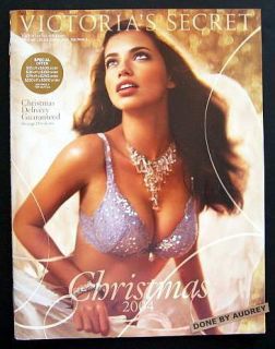 Adriana Lima Victorias Secret Christmas Catalog 2004