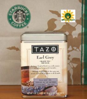 Tazo Tea Earl Grey Tea Black Full Leaf Teas