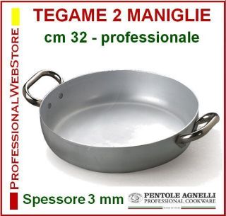   cm 32 Tegami Professionali Agnelli in Alluminio Spessore mm 3