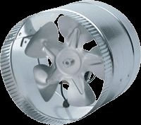 Furnace Duct Booster Fan Air Circulation Heat Transfer