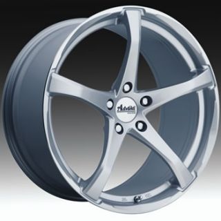 19x8 5 Silver Wheel Advanti Racing Denaro 5x120