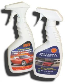 303 Products Convertible Top tonneau cover Vinyl/Fabric Cleaner and 